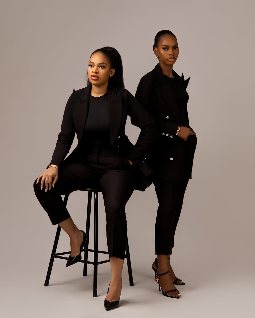 Double collar set